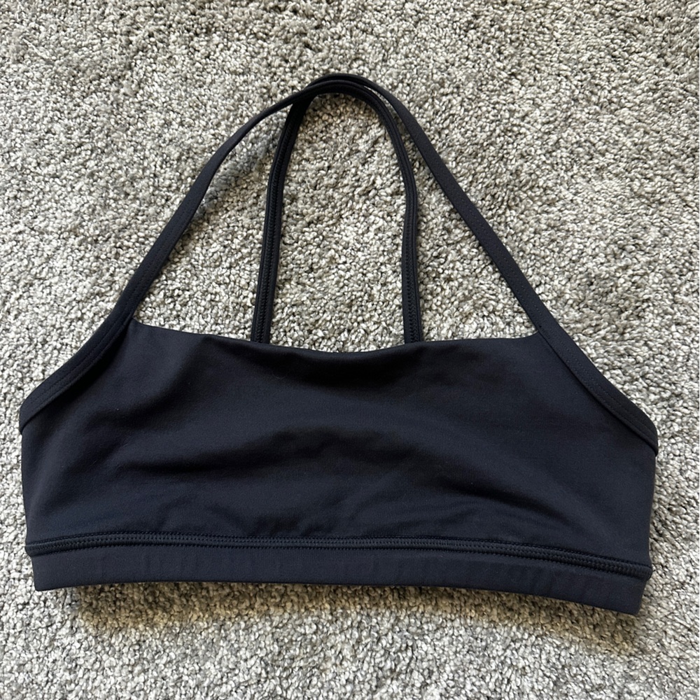 Fleo Grey Strappy Sports Bra